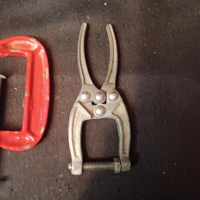 VARIETY OF CLAMPS AND HARDWARE