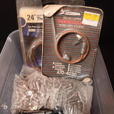 VARIETY OF CLAMPS AND HARDWARE