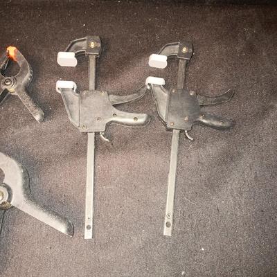 VARIETY OF CLAMPS AND HARDWARE
