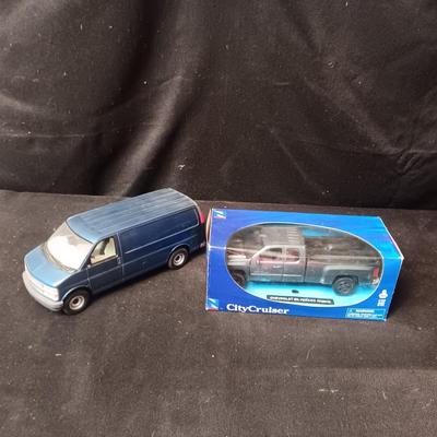 LIMITED EDITION CHEVY VAN & CHEVY SILVERADO DIE-CAST MODELS