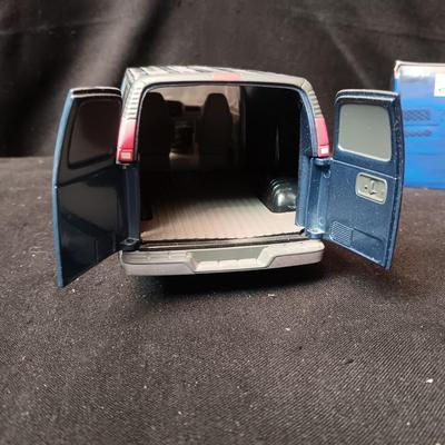 LIMITED EDITION CHEVY VAN & CHEVY SILVERADO DIE-CAST MODELS