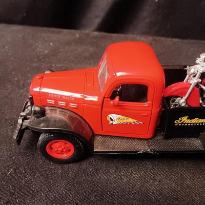 '46 DODGE POWER WAGON W/INDIAN MOTORCYCLE & JEEP GRAND CHEROKEE