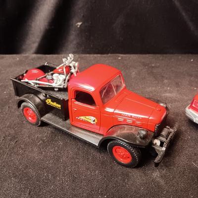 '46 DODGE POWER WAGON W/INDIAN MOTORCYCLE & JEEP GRAND CHEROKEE