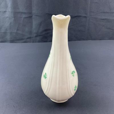 -261- BELLEEK | Irish Porcelain Typher Jug Shamrock Pattern | 6th Mark