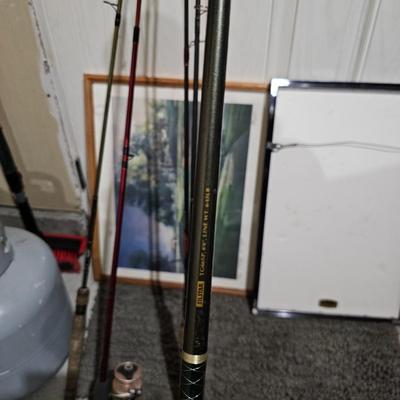 Sale Photo Thumbnail #13: New and like new Graphite Cimmposite rods and reels. Daiwa, Shakespeare, Silstar, and more!