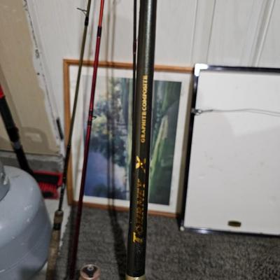 Sale Photo Thumbnail #12: New and like new Graphite Cimmposite rods and reels. Daiwa, Shakespeare, Silstar, and more!