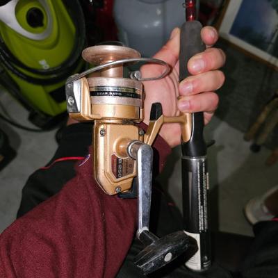 Sale Photo Thumbnail #19: New and like new Graphite Cimmposite rods and reels. Daiwa, Shakespeare, Silstar, and more!