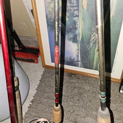 Sale Photo Thumbnail #21: New and like new Graphite Cimmposite rods and reels. Daiwa, Shakespeare, Silstar, and more!