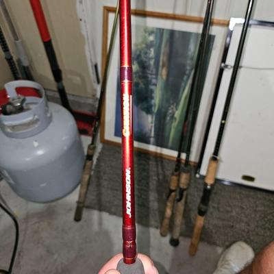 Sale Photo Thumbnail #20: New and like new Graphite Cimmposite rods and reels. Daiwa, Shakespeare, Silstar, and more!