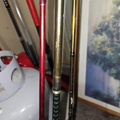 Sale Photo Thumbnail #14: New and like new Graphite Cimmposite rods and reels. Daiwa, Shakespeare, Silstar, and more!