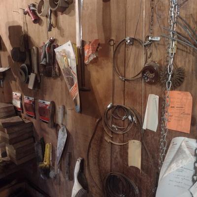 Assortment of Tools, Hardware and Shop Accessories (See all Pictures)