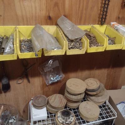 Assortment of Tools, Hardware and Shop Accessories (See all Pictures)
