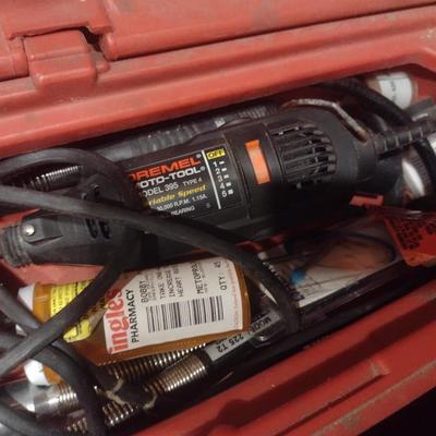 Assortment of Dremel Hand Tools and Accessories
