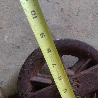 Vintage Hay or Loft Pulley with Hook