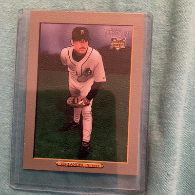 Justin Verlander rookie card
