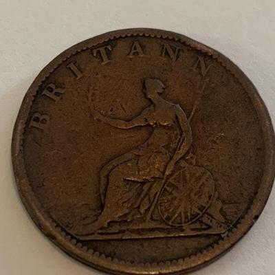 THREE British King George Era Half Pennies Copper 1799 1806 & ?