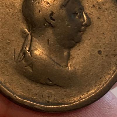 THREE British King George Era Half Pennies Copper 1799 1806 & ?