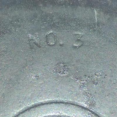 Vintage Griswold Erie, PA No. 3 Cast Iron Skillet- Approx 7" in Diameter