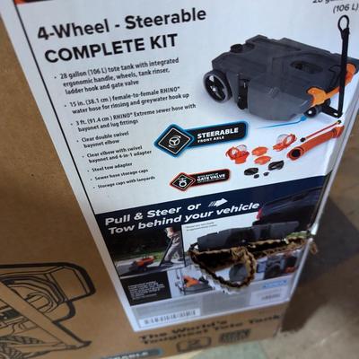 Rhino Tote Tank Portable RV Waste Tank Kit