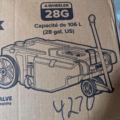 Rhino Tote Tank Portable RV Waste Tank Kit