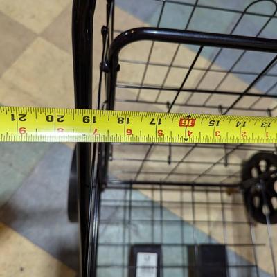 Wellmax Folding Shopping Cart