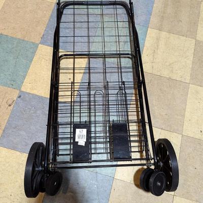 Wellmax Folding Shopping Cart