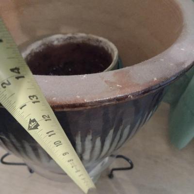 Pair of Ceramic Planter Pots