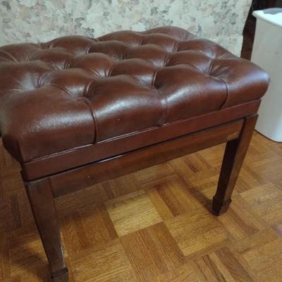 CPS Imports Adjustable Height Cushioned Piano Bench
