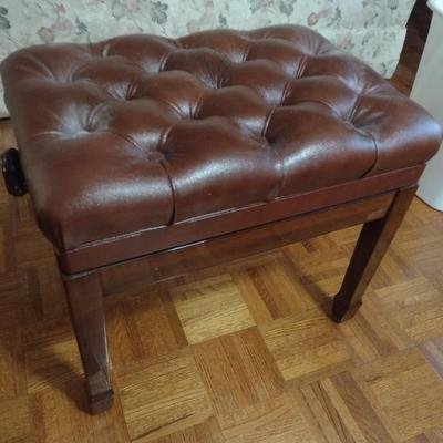 CPS Imports Adjustable Height Cushioned Piano Bench