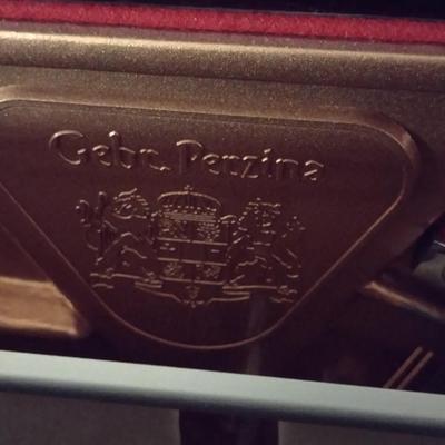 Gebr Perzina Upright Piano GP-122 48" Mahogany Cabinet