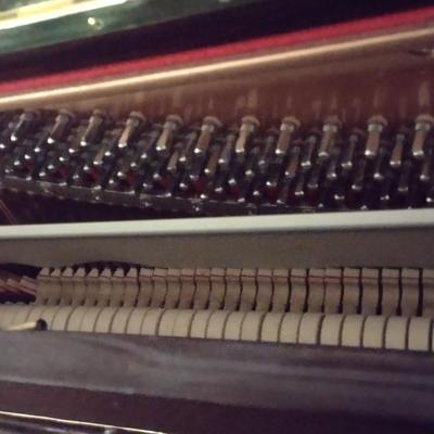 Gebr Perzina Upright Piano GP-122 48" Mahogany Cabinet