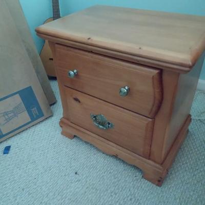Quality Solid Wood Knotted Pine Side Dresser Choice A