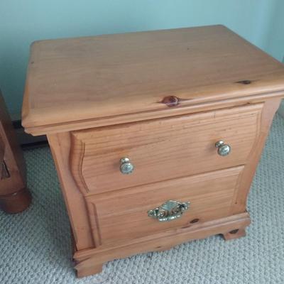 Quality Solid Wood Knotted Pine Side Dresser Choice B