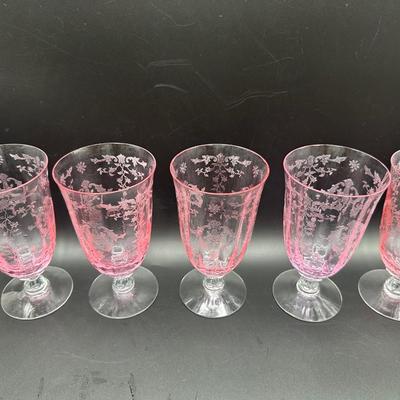 FOSTORIA Navarre Iced Tea Glass Set of (5)