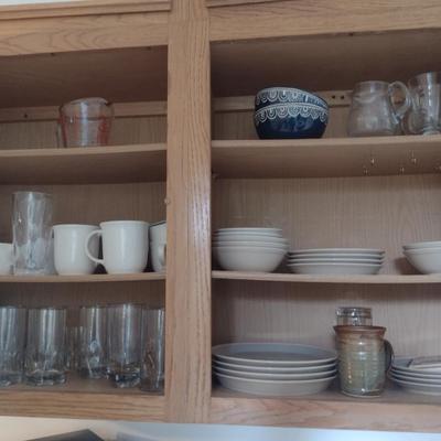Large Collection of Kitchen Ware- Dinnerware, Bake Ware, Storage Containers, Pots, Pans, etc.