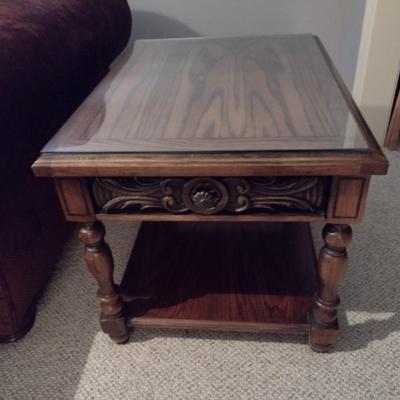 Pair of Lane Mid Century Design Side Tables