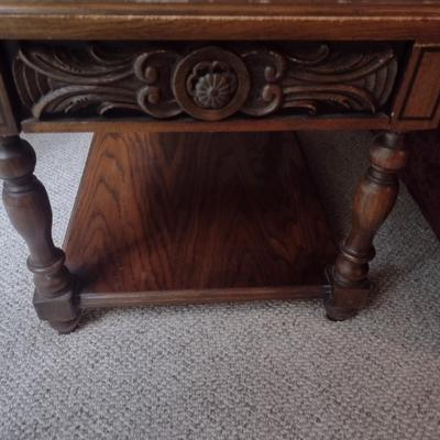 Pair of Lane Mid Century Design Side Tables