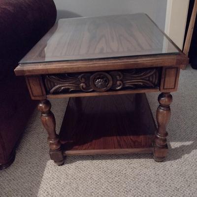 Pair of Lane Mid Century Design Side Tables