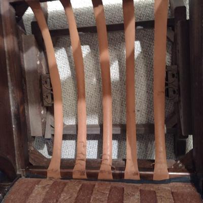 Original Boone Trail Collection by Royal Maxwell Solid Wood Rocker Chair with Ottoman