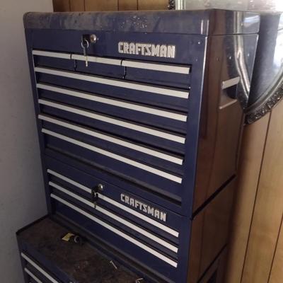 Craftsman Triple Stack Tool Chest with Keys