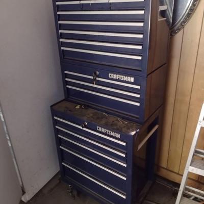 Craftsman Triple Stack Tool Chest with Keys