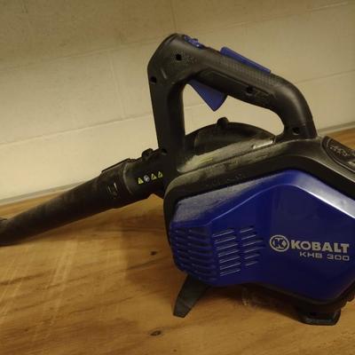 Kobalt 40 Volt Leaf Blower With Battery & Charger