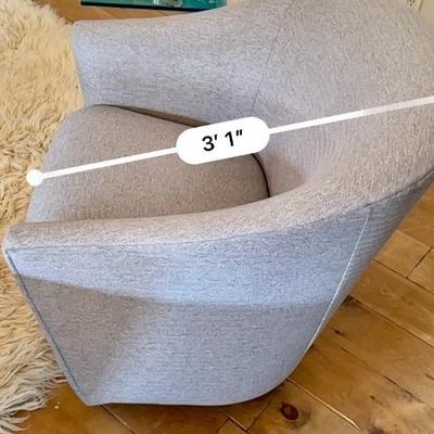 Suburban contemporary swivel rocker #1