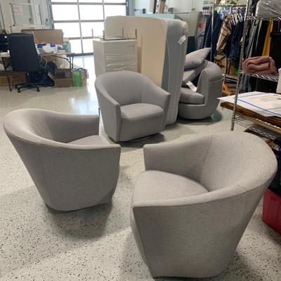 Suburban contemporary swivel rocker #1