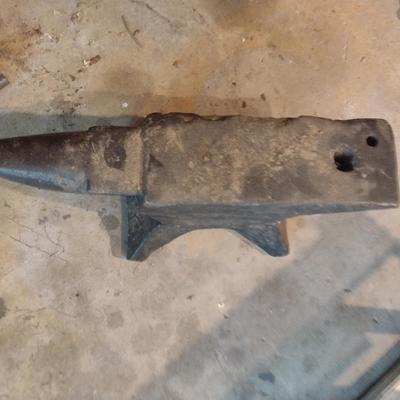 Vintage Forged Steel Anvil- Possibly Trenton- Over 100 Pounds