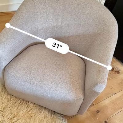 Suburban contemporary swivel rocker #2