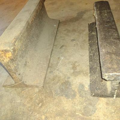 Two Sections of Rail Road Track