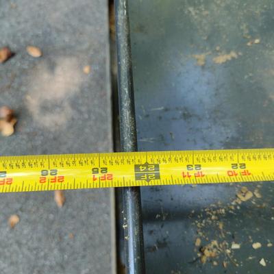 Two Tier Metal Rolling Cart- 450 lb Capacity