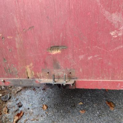 Pull Cart/Lawn Wagon- Wood Sides
