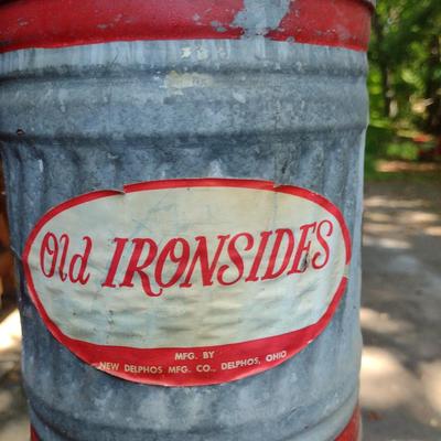 Pair of Galvanized Fuel Cans